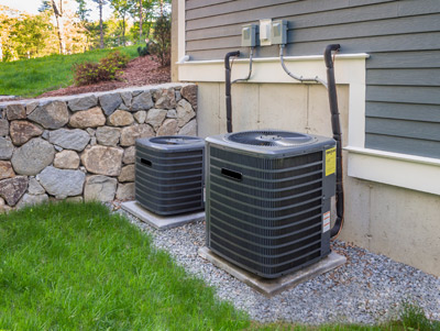 Two Air Conditioners Requiring Maintenance near Oconomowoc