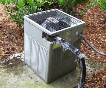 Central air conditioning unit