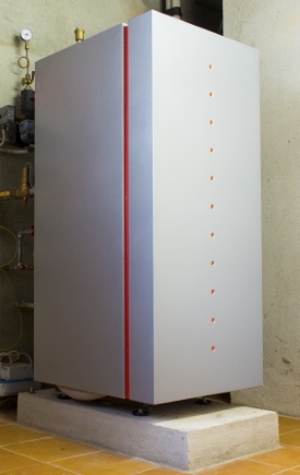 Oconomowoc condensing boiler system